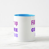 CAFÉ CLUB mug (Centre)