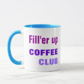 CAFÉ CLUB mug (Gauche)