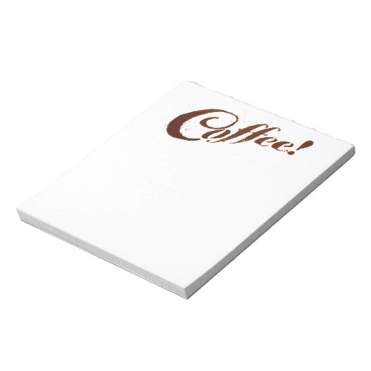 Café Coffee Grounds - Bloc-notes (Tourné)