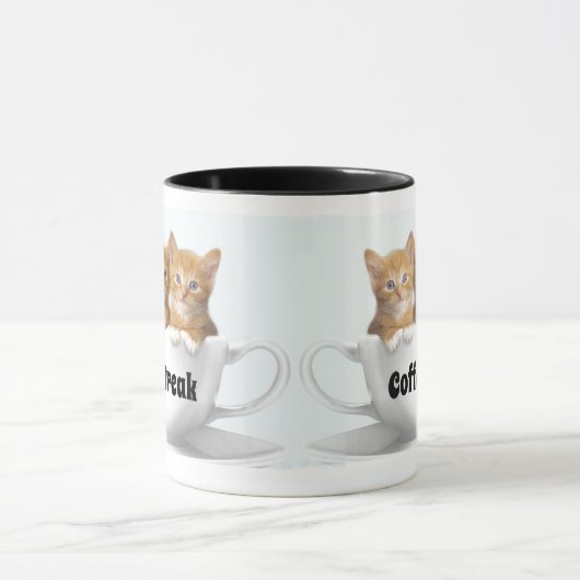 Café Coffee Mug Three Kittens (Centre)