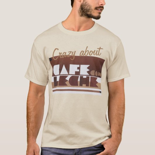 CAFE CON LECHE Café CRAZY SAND HOMME T-shirt (Devant)