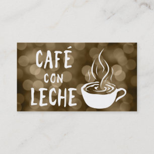 café con leche loyaliteitsprogramma klantenkaartje