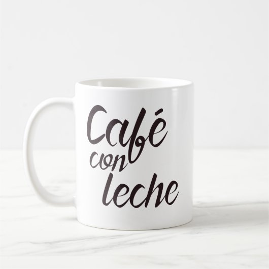 Café con Leche Mok Spaanse koffie (Links)