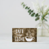 café con leche programme de fidélité (Debout devant)