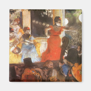 Cafe Concert bij Les Ambassadeurs door Edgar Degas Magneet