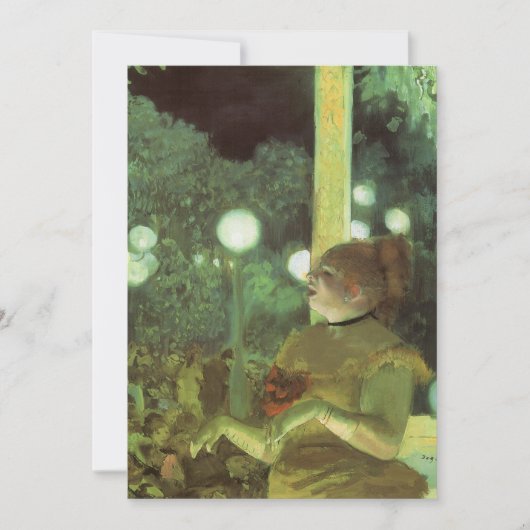 Cafe concert van Edgar Degas,  kunst (Voorkant)