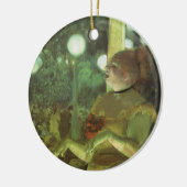 Cafe concert van Edgar Degas, kunst Keramisch Ornament (Links)