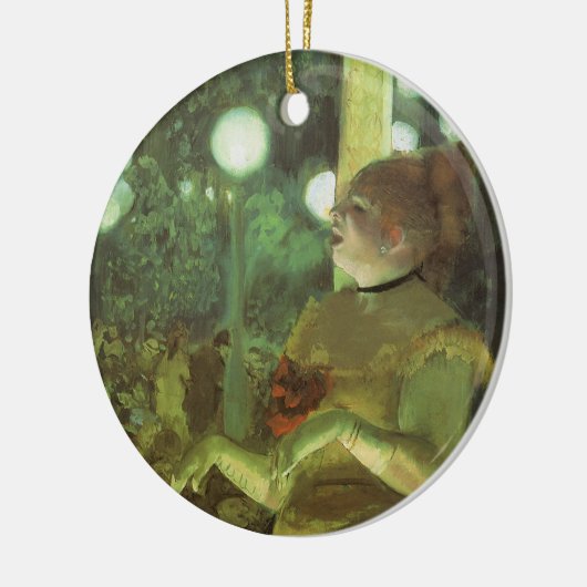 Cafe concert van Edgar Degas, kunst Keramisch Ornament (Links)
