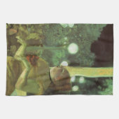 Cafe concert van Edgar Degas, kunst Theedoek (Horizontaal)