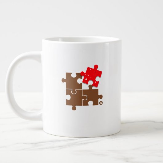 Café Connections 20oz Jumbo Mug (Gauche)