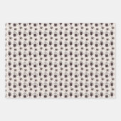 Café cool carrelé Enveloppement Feuilles de papier (Devant 2)