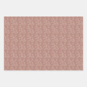 Café cool carrelé Enveloppement Feuilles de papier (Devant)