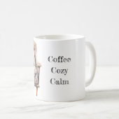Café, Cosy, Calme : Mug À Thème Relaxant (Devant droit)