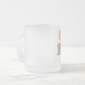 Café Coupure-Comme la tasse en verre givré (Devant gauche)