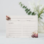 Café Crémeux Basic Recept Kaart (Staand voorkant)