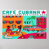 café cubana poster (Voorkant)