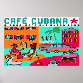 café cubana poster