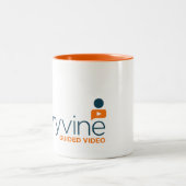 CAFÉ CUP - Storyvine White/Orange Mug (Centre)