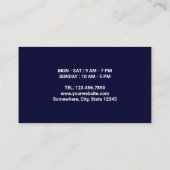 Café Cups Marine Café Shop Client Fidélité (Dos)