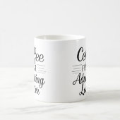 Café d'abord adultes plus tard Mug (Centre)