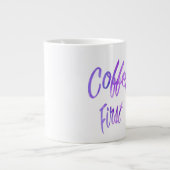 Café d'abord - Jumbo Mug (Devant)