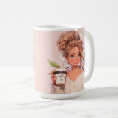 Café d'abord Mug (Devant droit)