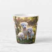 "Café d'abord, toujours serrer - Mug motivationnel (Devant)