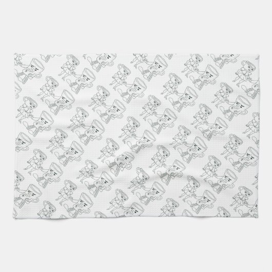 Café Date Cuisine Serviette (Horizontal)