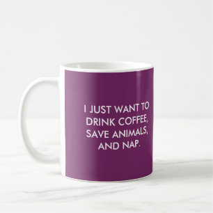 Café de boissons, animaux d'économies, et tasse