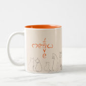 Café de chat Mug (Gauche)