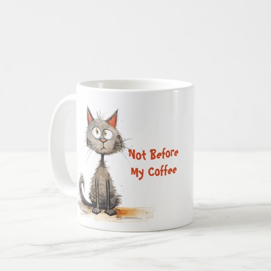 Café de chat Mug (Devant gauche)