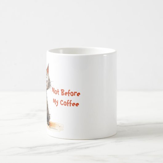 Café de chat Mug (Centre)