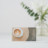 Café de conception sur le café simple de fidélité (Debout devant)