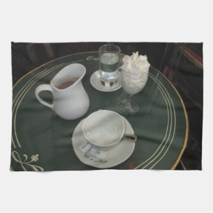 Cafe de Flore, Parijs, Frankrijk - Cafe Viennois Theedoek