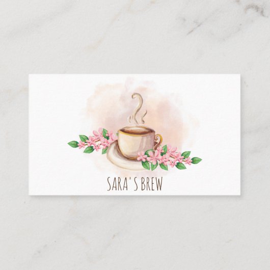 café de la carte de fidélité (Dos)