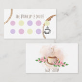 café de la carte de fidélité (Devant / Derrière)