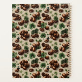Café de la Saint-Patrick et motif de trèfle (Dos)