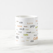 Café de la tasse du monde (dans des couleurs (Centre)