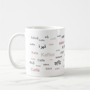 Café de la tasse du monde (dans le brun)
