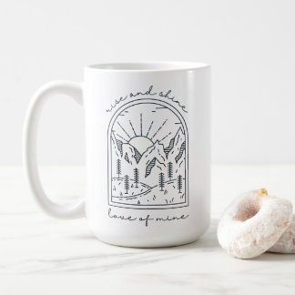 Café de levage et de shine (b) Mug