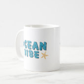 CAFÉ DE L'océan MUG BEACH DECOR MUG (Devant gauche)