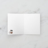 Café de ma vie Carte de billet Saint Valentin (Intérieur)