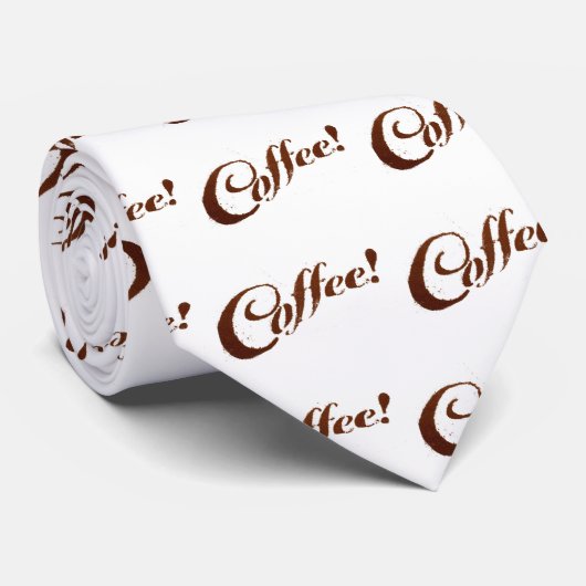 Café de marcs de café - cravate (Roulé)
