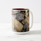 CAFÉ DE ROCHE ET TASSE EN CRISTAL DE CACAO (Devant droit)