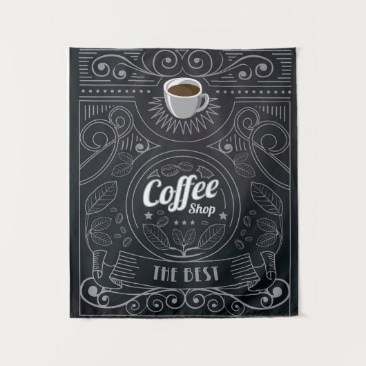 Café deken wandkleed (Voorkant)