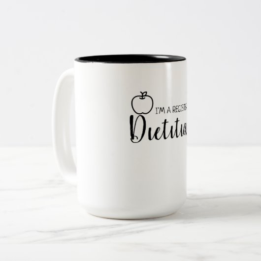 Café diététique Mug (Devant gauche)