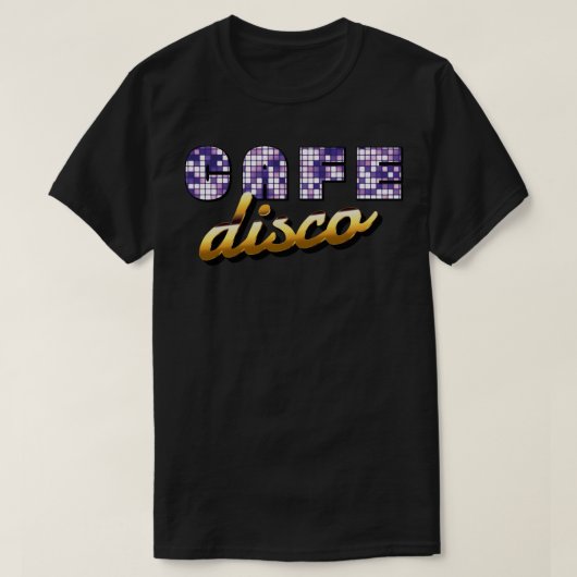 Cafe Disco T-shirt (Design voorkant)