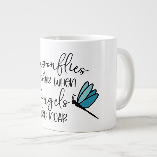 CAFÉ DRAGONFLY MUG  (Devant droit)
