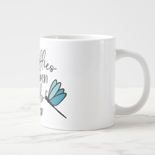 CAFÉ DRAGONFLY MUG (Droite)