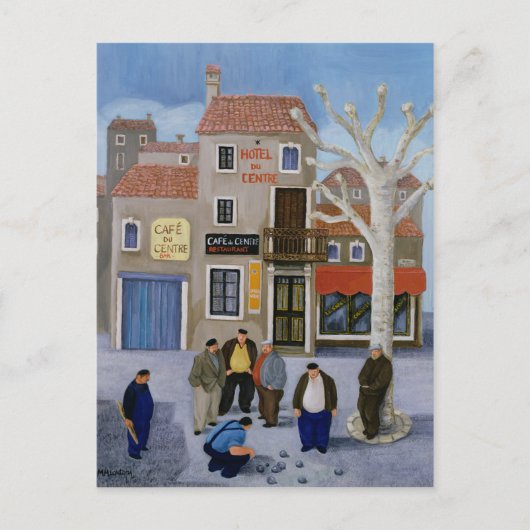 Cafe du Centre Briefkaart (Voorkant)